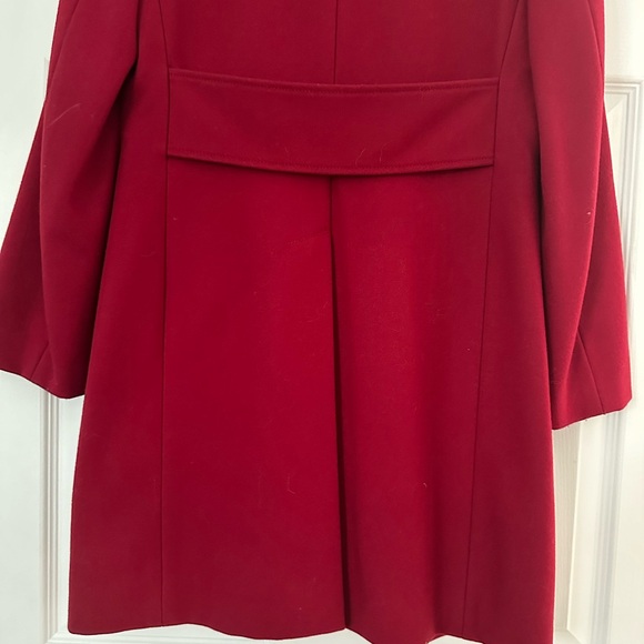 Banana Republic Red Coat, S Petite - Picture 2 of 8